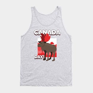 Canada Day Moose Tank Top